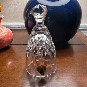 Waterford crystal lismore bell, 5x2 1/2, new with tag